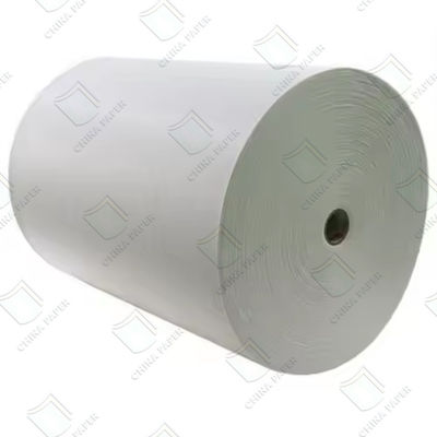 chất lượng 24-30gm giấy bọc rơm màu trắng có thể phân hủy để đóng gói rơm thân thiện với môi trường nhà máy sản xuất