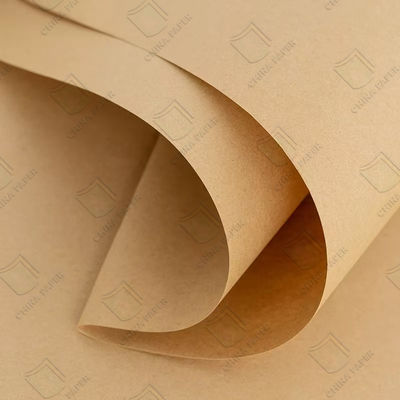 Giá tốt. 100% giấy kraft gỗ tinh khiết giấy đóng gói màu nâu trực tuyến