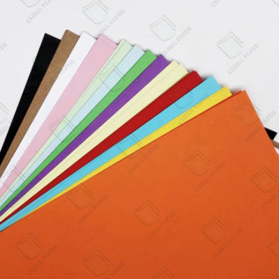 Giá tốt. 100% giấy màu gỗ giấy xây dựng 36 màu 60-400gm OEM trực tuyến