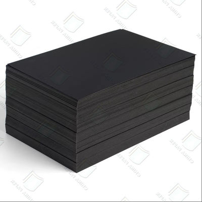 Giá tốt. 100% Virgin Pulp Black Cardboard Độ cứng cao 120gsm-450gsm Tùy chỉnh trực tuyến